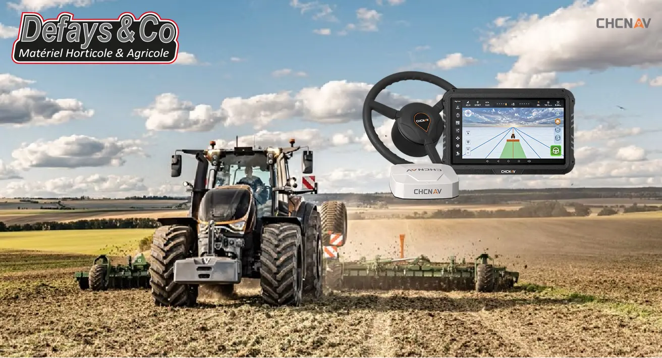 Agriculture de précision avec autoguidage GPS